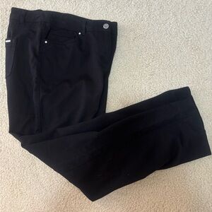 EUC White House Black Market Black Slim Leg Pants